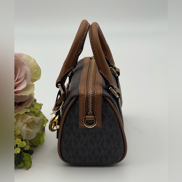 Michael Kors Bedford Extra-Small Logo Duffle Crossbody Bag - Picture 10 of 15